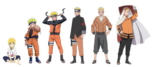 ded-suck:Team 7 evolution, my babies are all grown up – !! :(