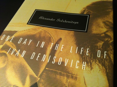 macrolit:One Day in the Life of Ivan Denisovich, Alexander Solzhenitsyn (b. 11 December 1918)