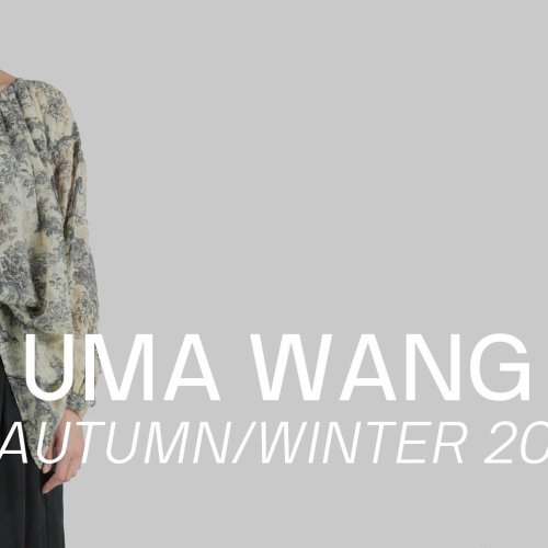 ________________________AW 2020/21 NEW ARRIVALS________________________________________UMA WANG Wome