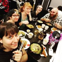 Getting ramen with the rat fam and Tori ❤🐁❤