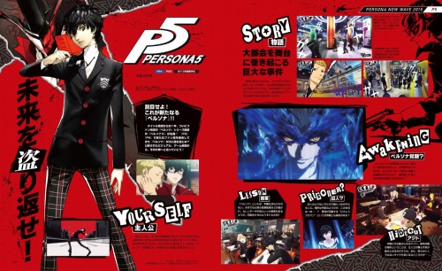 Here is some new information regarding Persona 5&rsquo;s game system and setting that was found in t