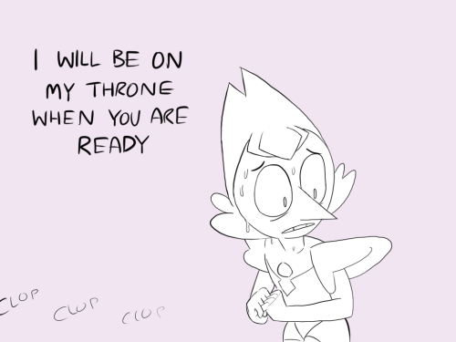 Porn sketchedatrocities:  Pearl allows herself photos