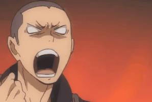 haikyuuliberos:  riotingwithowls:  Please appreciate Tanaka’s facial expressions with me.   IM CRYIN