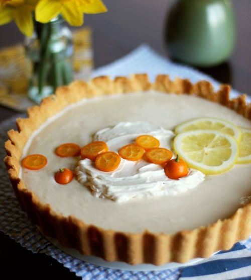 Lemon-Yogurt Icebox Tart