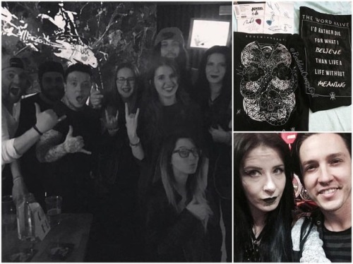 exactly a year ago I saw @askingalexandria / @thewordalive / @bohemiangroveuk in Warsaw with my conc