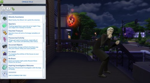 The Sims 4 Paranormal Stuff: Preview Haunted House Lot TypeSimGuruNinja shared a preview of the bran