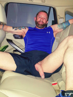 Geckoguy62:Playing Around In The Back Seat Of My Suv In The Parking Lot After The