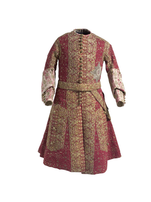 Riding coat of Christian V of Denmark ca. 1696From the Royal Danish Collection