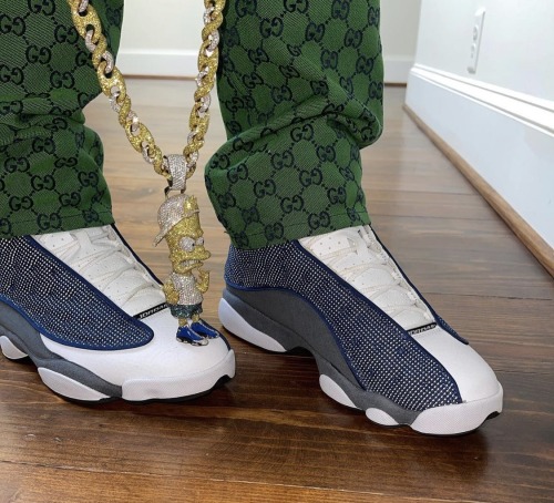 Luxury Gucci In Green Air Jordan 13 Shoes - Tagotee