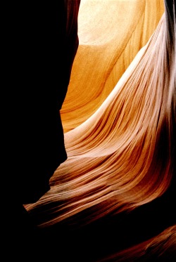 imiging:  - I can see your face in the darkness - against the sun - Antelope Canyon, Arizona, August 2011Photograph by qlqnielqlqniel.tumblr.com