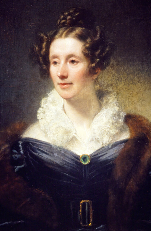 jaded-mandarin:Thomas Phillips. Mary Fairfax, Mrs William Somerville, 1834.Mary Fairfax was the daug
