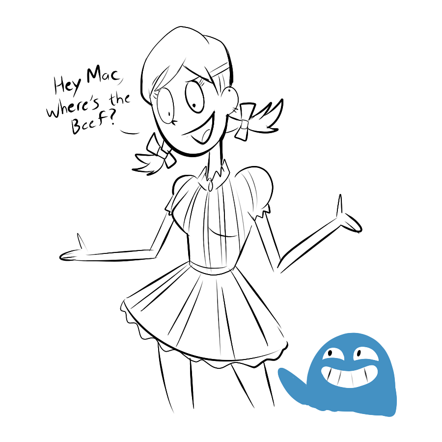 chillguydraws: Full images of tonight’s doodles. Now to screw up posting them on