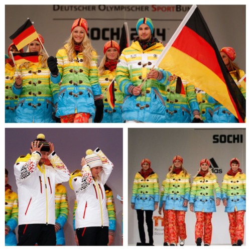 Sochi 2014 Team Uniforms for Germany