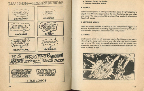 The Comic Book Guide for the Artist/Writer/Letterer (Charlton Comics 1973) Part 2/2