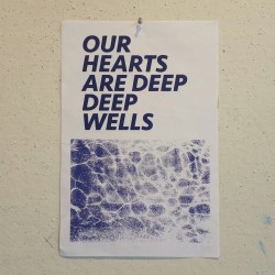 allyson-church:  OUR HEARTS ARE DEEP DEEP WELLS