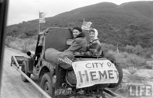 Anza Cavalcade from Hemet to Borrego(Peter Stackpole. 1949)