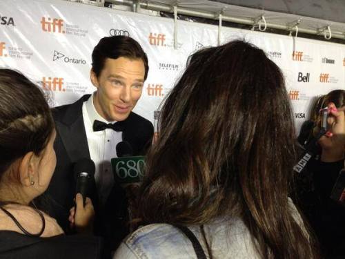 londonphile:dl of one of the streamed interviews with Benedict Cumberbatch @ #TIFF13 (quality is not