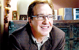 alanprickman:  Alan Rickman + smiling/laughing (film) 