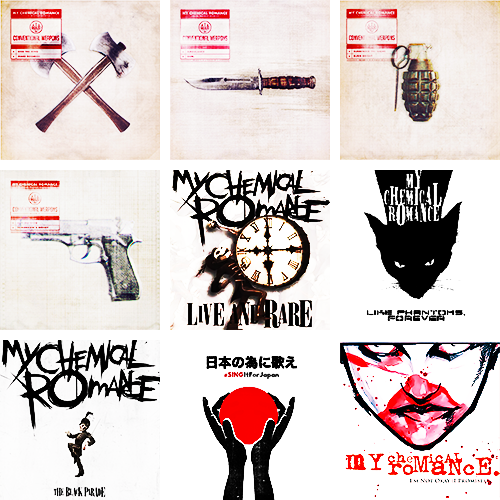 parachemical:   MCR Discography  Inspired by [x] 