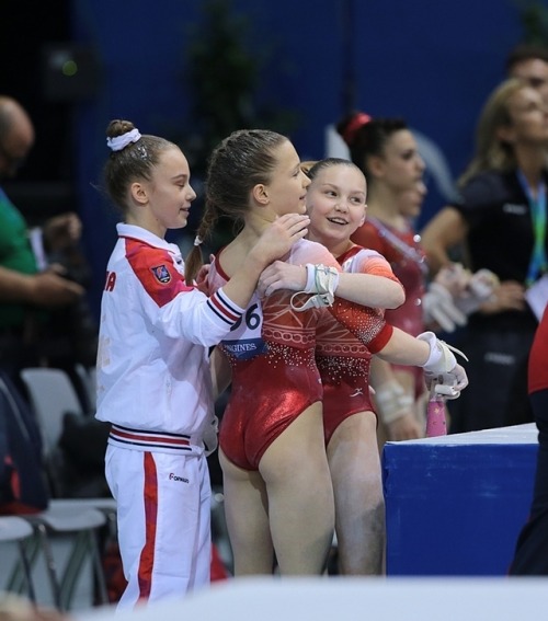 agathacrispies:WAG 2019 Junior World Championships | Team Russia (Source: sportgymrus)