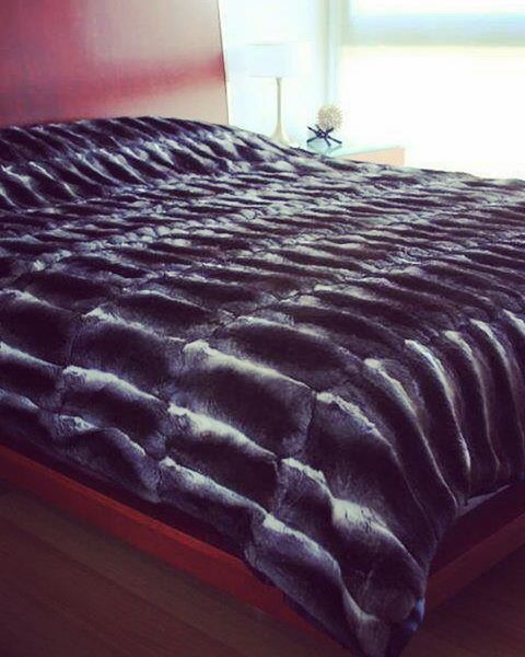 furbysd: In the dream Made by FurbySD. Genuine chinchilla fur blanket. Amazing accessory for your be