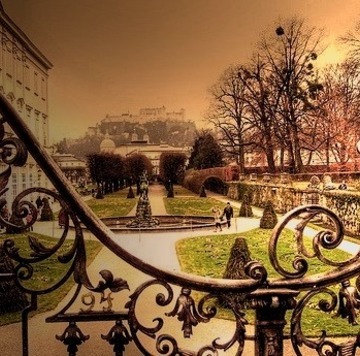 Mirabelle Gardens, Salzburg, Austria 