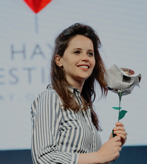 felicity-erso:Felicity Jones at the 2019 HAY Festival