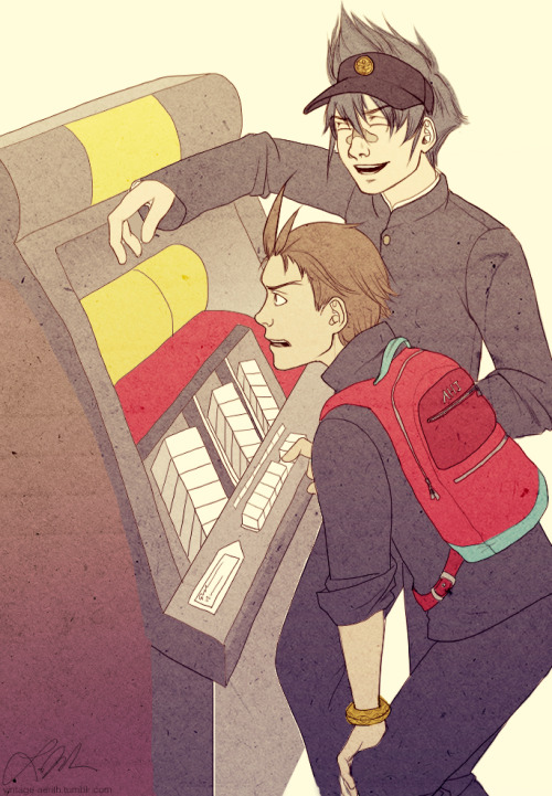 vintage-aerith:that time clay and apollo went to the diner and queued up 17 plays of elton john’s “r