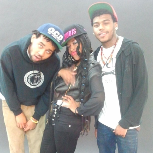 @stonedcode @yagirlnicolette &amp; @vthereason  On The Set Of @richp213 Upcoming