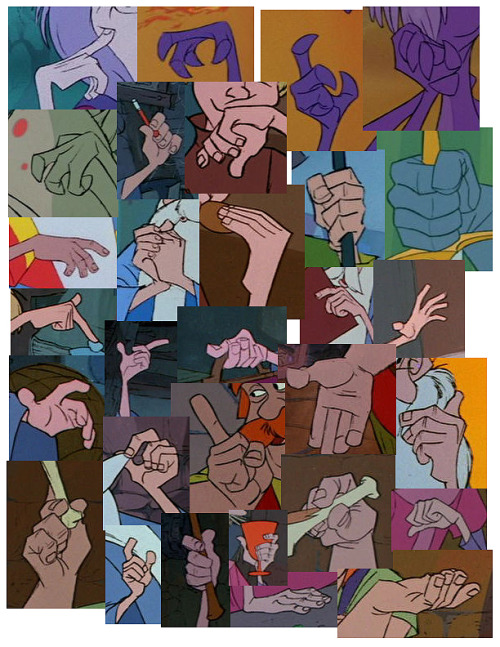 Hey guys! I put together a collection of Milt Kahl hands that I found on the net (sources are below)