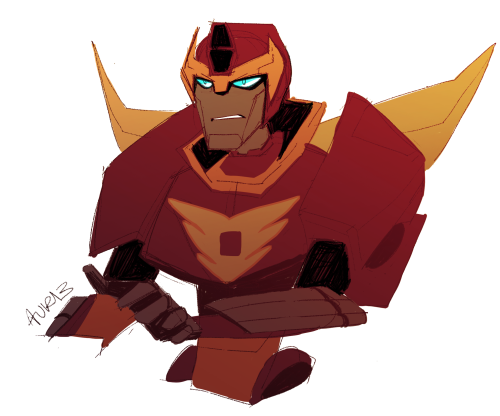 auri3:I’m just discovering Transformers animated now and ??? Rodimus is ??? SO PRECIOUS AND CUTE AND