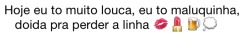 Se não aguenta não se envolve!