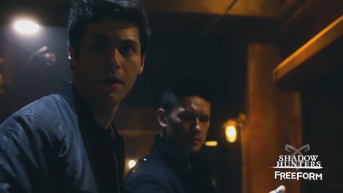 It’s the same location! Alec looks worried… are they looking for Izzy?