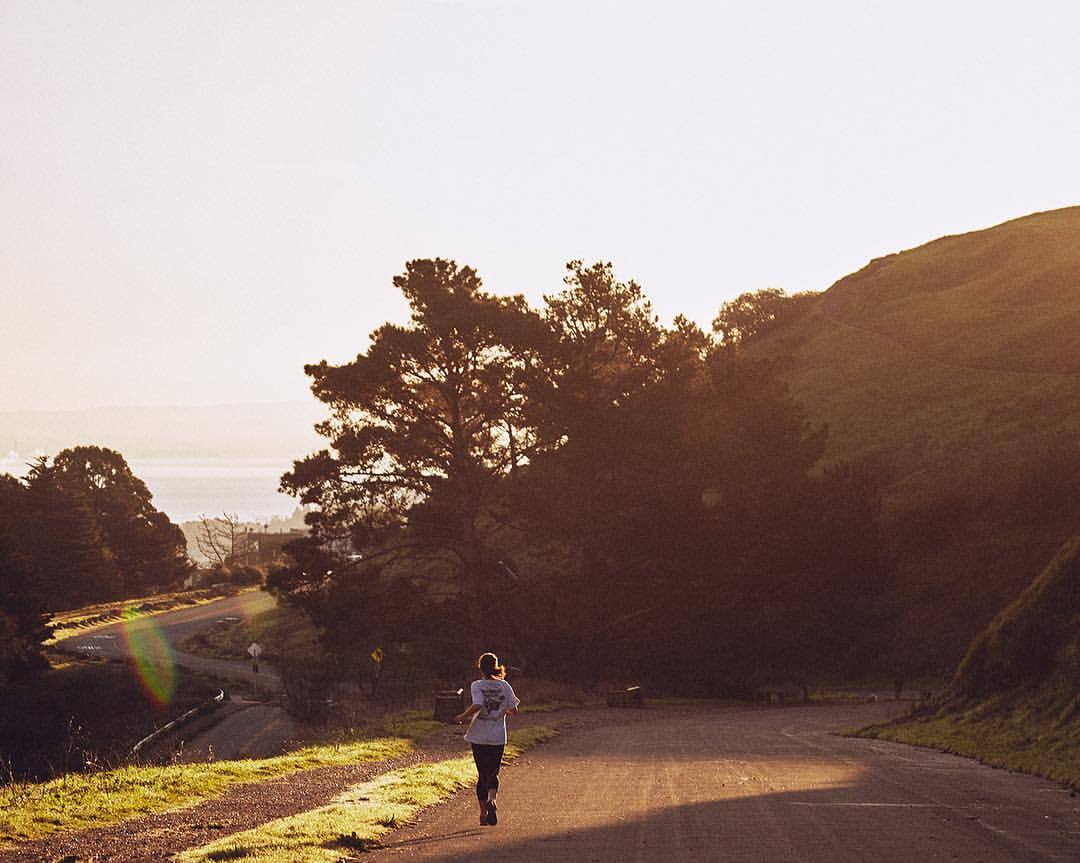 Early morning run, San Francisco, 2016.