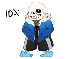 dratinimartini:  Levels of sans’ jacket fluffSomebody help him