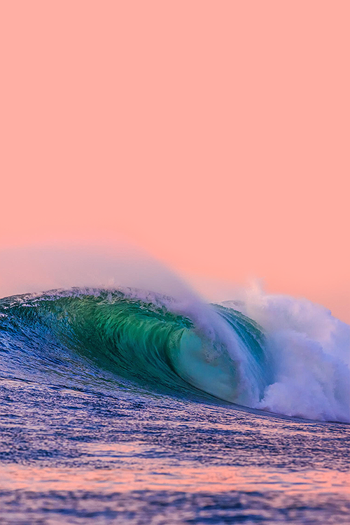 celestiol:  The Sun Sets On Mavericks | by Michael Bonocore