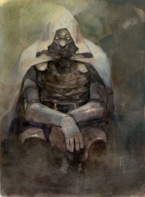 imperiuswrecked:Victor Von Doom art by Alex Maleev