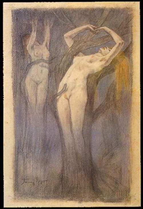 leagueofserendipity:  Hamadryad Felicien Rops