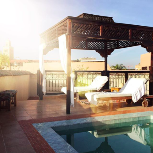 Rooftop pools are actually a good idea ! • Marrakesh •