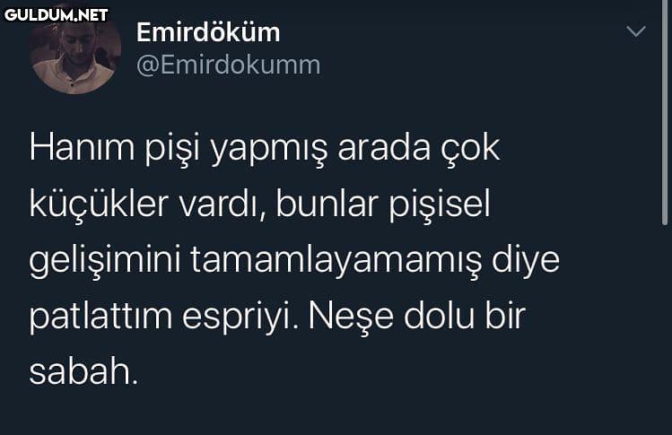 günaydınlarrr Emirdöküm...