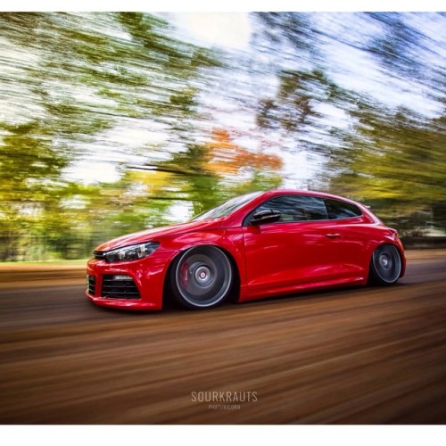 @andre_ggrounded awesome VW Scirocco in Motion. Our #phatunicorn met him on Saturday for a photo sho