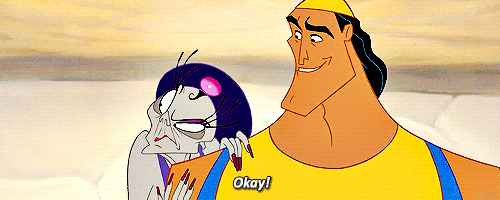 I have to reblog this because… The Emperor’s New Groove always gets reblogged.