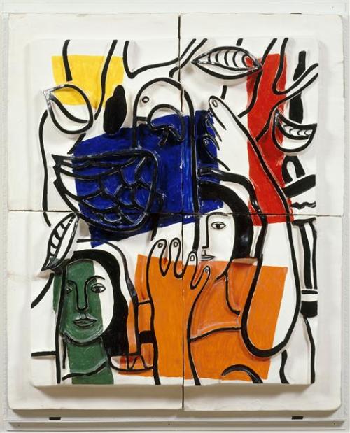 artist-fernand-leger: The two sailors, Fernand Léger