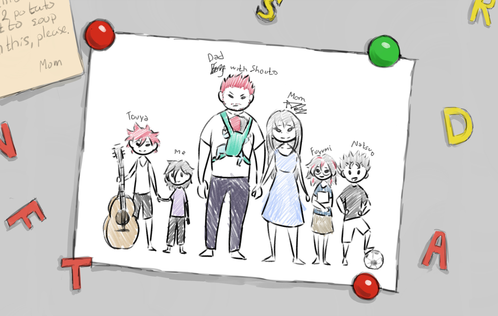 Happy todoroki family