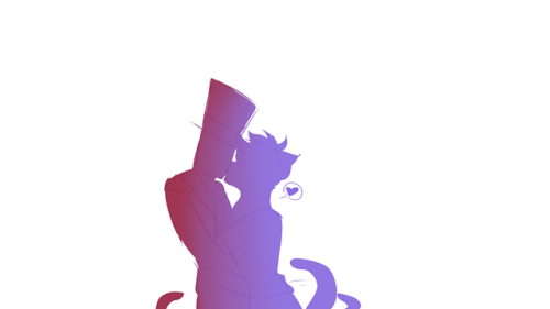 paperhatisintheway:  “ I hate this paper bag of yours. “I like to think that Black Hat can show some affection but in a very dominant way.