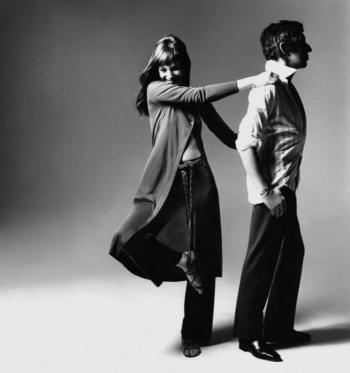 Serge Gainsbourg & Jane Birkin photographed by Bert Stern