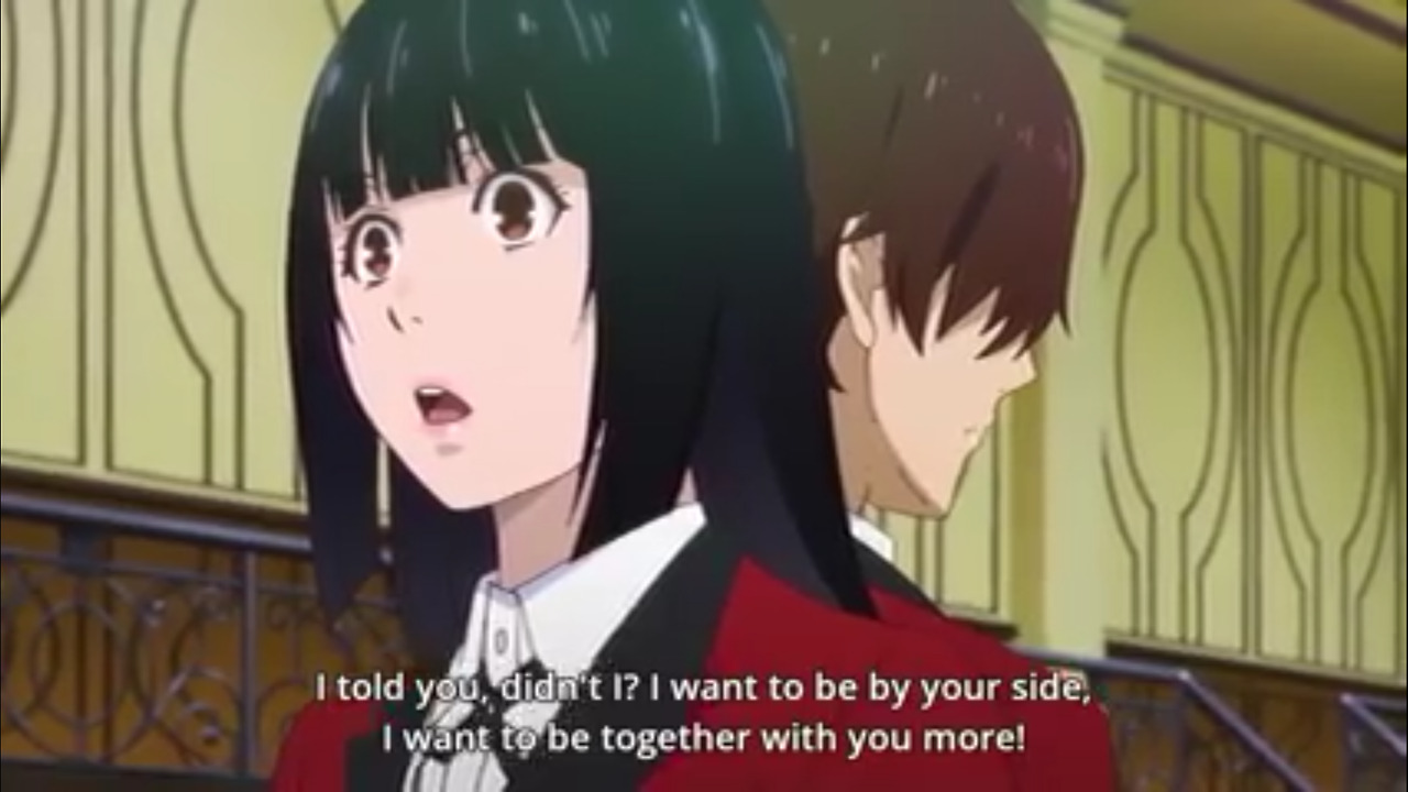 Ryotas confession ❤ Yumeko holding his hands cause he made her so damn  excited then she had an orgasm 😲 Look how yumeko... – @kalulu on Tumblr