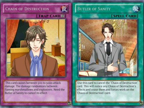 If Be My Princess Were Yu-Gi-Oh Cards
