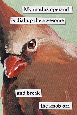 the leverage team as troubled birds