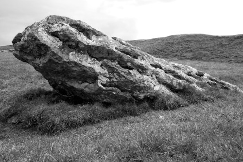 Arbor Low Prehistoric Henge, Derbyshire, 30.4.16. The henge is notable for its size and defined shap